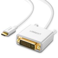 UGreen USB Type-C Male to DVI White Cable 1.5m (40421)