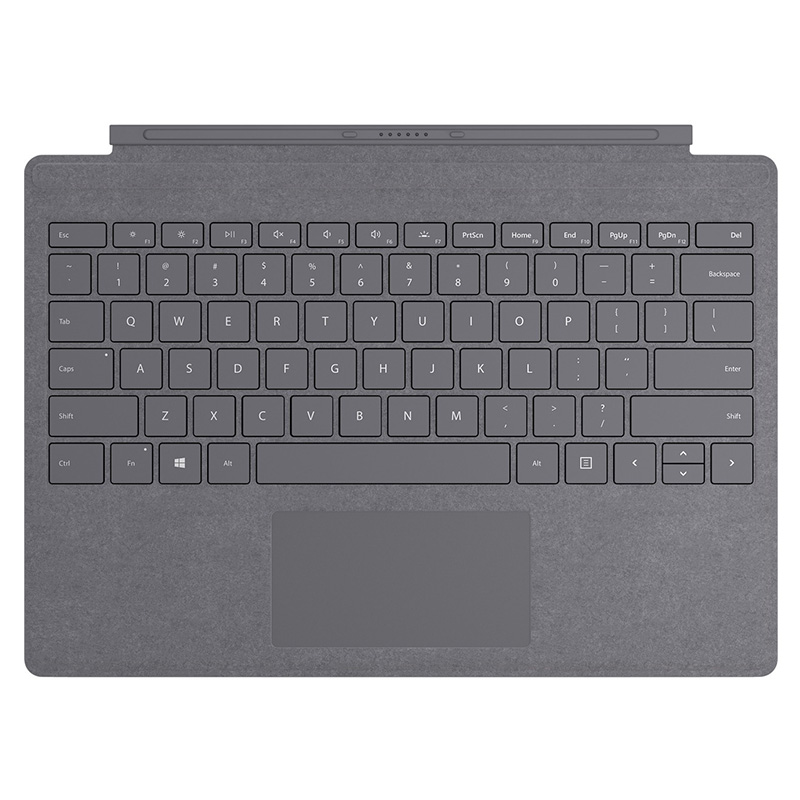 Microsoft Surface Pro Signature Keyboard Type Cover - Light Charcoal