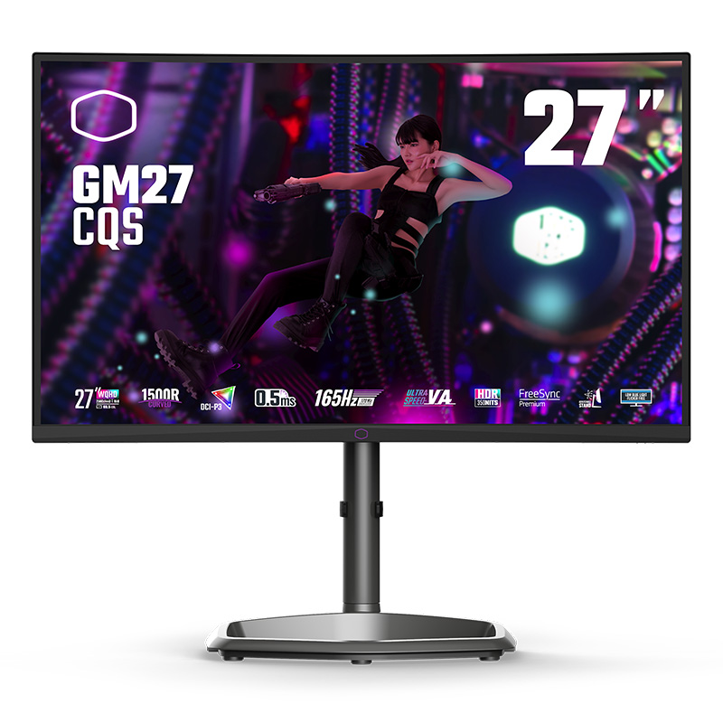 Cooler Master 27in 2K WQHD VA 165Hz FreeSync Premium Gaming Monitor (CMI-GM27-CQS-AP)