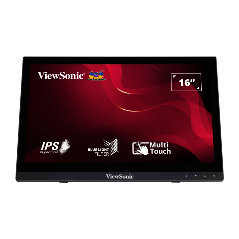 ViewSonic 16in WXGA 10-point Touch Screen Monitor (TD1630-3)