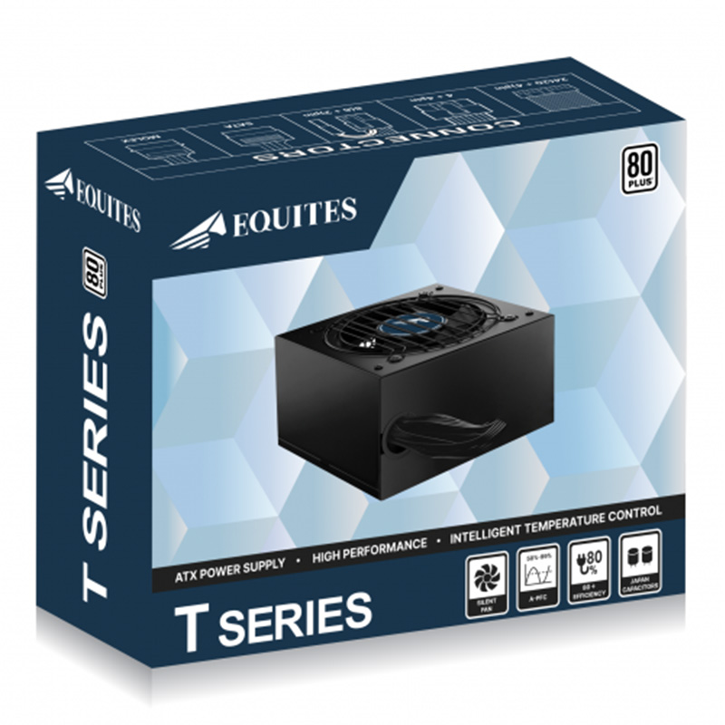 Equites T750 750W 80+ Certified ATX Power Supply (PSU-EQ-T750)