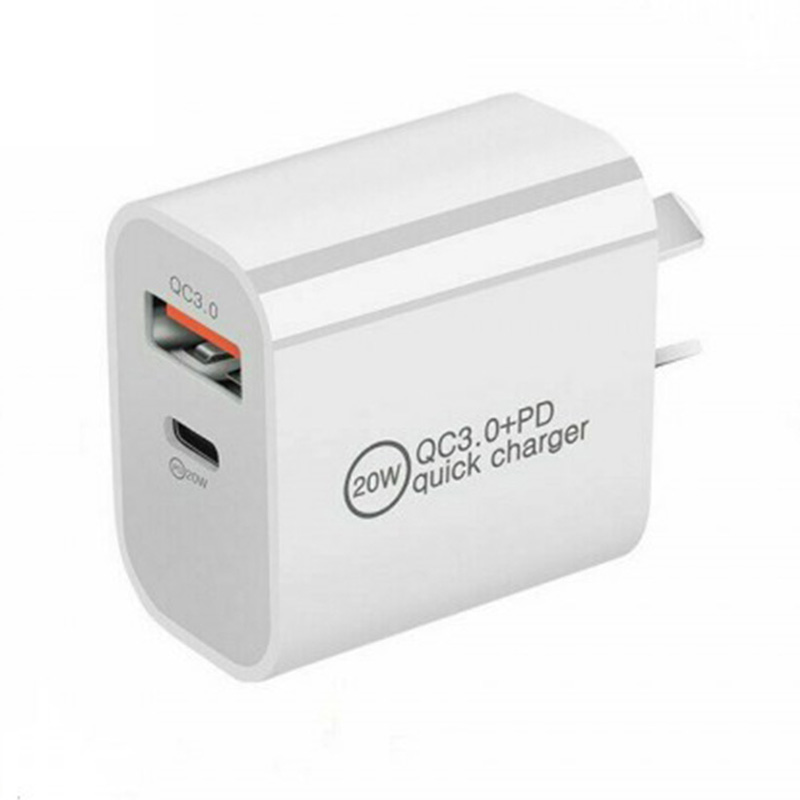 Generic USB Type C + QC3.0 20W PD Charger (CH-PD20W-USB A+C)