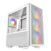 DeepCool CH560 Tempered Glass Mid Tower Case E-ATX - White (R-CH560-WHAPE4-G-1)