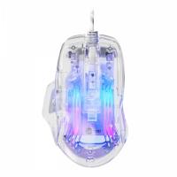 Lenovo Lecoo MS108 7 Colours RGB Transparent Wired USB Gaming Mouse