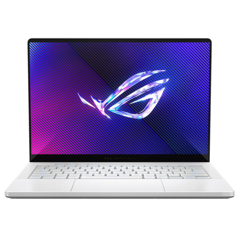 Asus ROG Zephyrus G14 14in 3K OLED R9-8945HS RTX 4050 512GB SSD 16GB RAM W11H Gaming Laptop - White (GA403UU-QS079W)