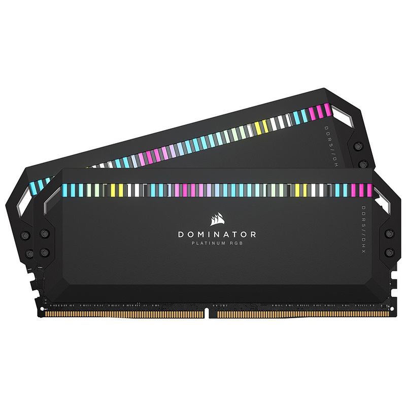 Corsair Dominator Platinum RGB 32GB (2x16GB) CL34 7200MHz DDR5 RAM (CMT32GX5M2X7200C34)