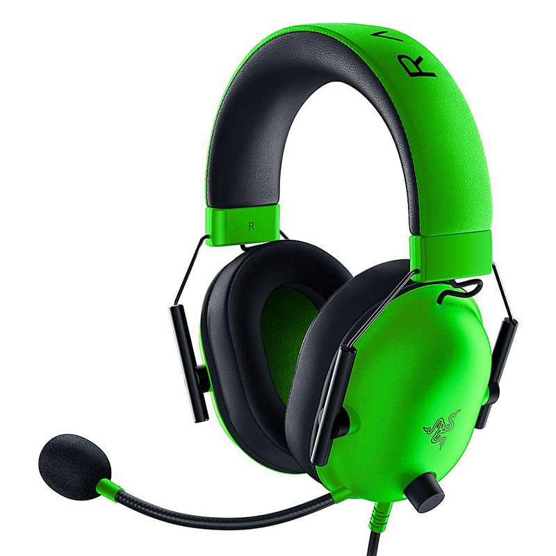 Razer BlackShark V2 X Wired Gaming Headset - Green (RZ04-03240600-R3M1)