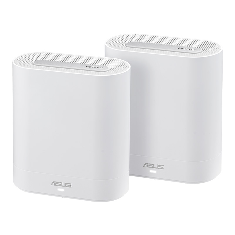 Asus ExpertWiFi EBM68 WiFi6 Mesh Router - 2 Pack White