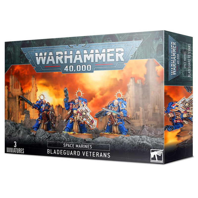 48-44 Warhammer Space Marines Bladeguard Veterans