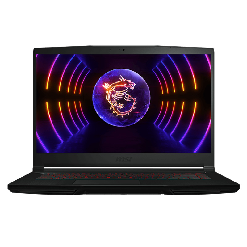 MSI GF63 Thin 15in FHD 144Hz i5-12450H RTX 2050 512GB SSD 8GB RAM W11H Gaming Laptop - Black (Thin GF63 12UCX-608AU)