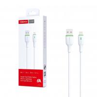 Charging-Cables-Silicone-USB-Cable-6A-Charging-Cable-Super-Fast-Data-For-iPhone-White-1