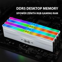 Memory-RAM-Silicon-Power-XPOWER-Zenith-RGB-32GBx2-CL30-1-35V-UDIMM-6000MHz-DDR5-RAM-White-SP064GXLWU60AFDH-4