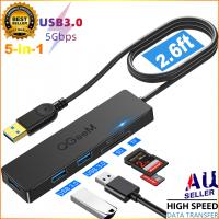 Powerboards-and-Adapters-USB-C-Hub-5-in-1-USB-Hub-Adapter-with-0-8m-USB-Extended-3-USB-3-0-Ports-SD-TF-Card-Reader-USB-Splitter-for-Keyboard-Mouse-Flash-Drives-etc-2