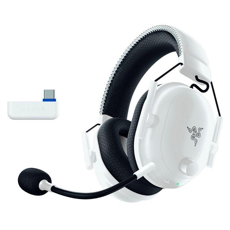 Razer BlackShark V2 Pro PlayStation Licensed Wireless Console esports Headset - White (RZ04-04530600-R3UA)