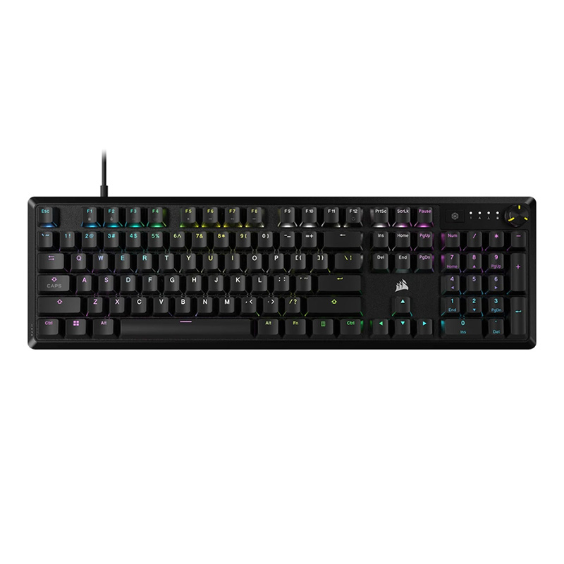 Corsair K70 CORE RGB Mechanical Gaming Keyboard Black - Red Switch (CH-910971E-NA)