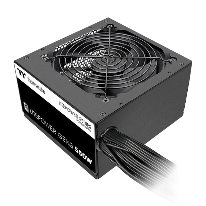 Thermaltake Litepower Gen3 550W 80+ 230V EU Non-Modular Power Supply (PS-LTP-0550NNSAWA-A)