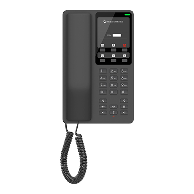 Grandstream Desktop Hotel Phone - Black (GHP621)