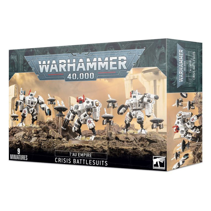 Games Workshop 56-07 Tau Empire: XV8 Crisis Battlesuits