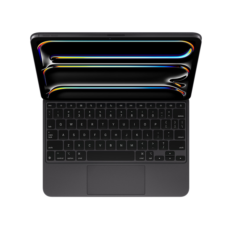 Apple Magic Keyboard for iPad Pro 11 inch (M4) - US English - Black (MWR23ZA/A)