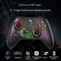 Gaming-Controllers-Switch-wireless-joker-pro-transparent-luminous-RGB-body-sense-game-control-handle-2