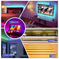 LED-Lighting-Sunwhale-RGB-Graffiti-WiFi-Atmosphere-Light-USB-TV-Background-LED-Color-changing-Atmosphere-Light-with-40-Buttons-3M-54-Lights-black-4