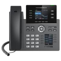 Grandstream 4 Lines 4 SIP Accounts, 2.8in + 2.4in Screen PoE + GigE Color IP Phone (GRP2614)