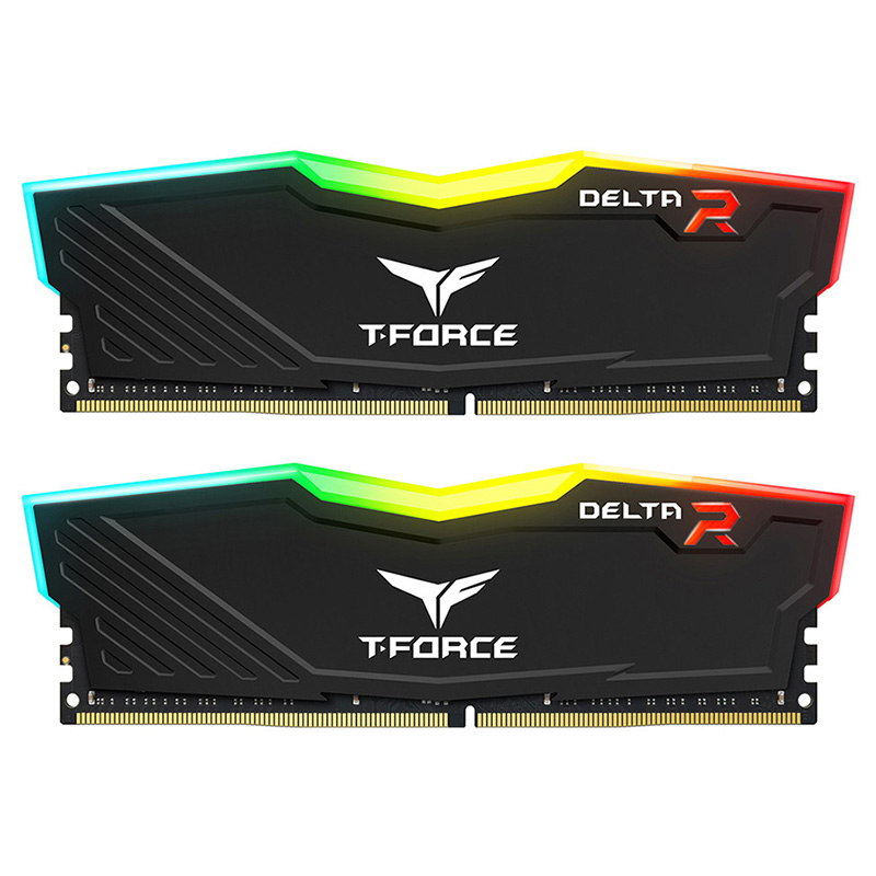 Team 16GB (2x8GB) TF3D416G3600HC18JDC01 T-Force Delta RGB 3600MHz DDR4 RAM