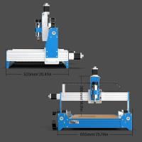 Laser-Engravers-Genmitsu-CNC-Router-Machine-PROVerXL-4030-for-Wood-Metal-Acrylic-MDF-Carving-Arts-Crafts-DIY-Design-3-Axis-Milling-Cutting-Engraving-Machine-AU-Plug-19