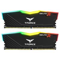 Team 32GB (2x16GB) TF3D432G3600HC18JDC01 T-Force Delta RGB 3600Mhz DDR4 RAM - Black