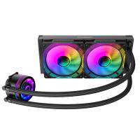 Water-Cooling-GameMax-IecChill-240V-black-Liquid-CPU-Cooler-240mm-Addressable-RGB-PWM-Pump-Fans-250W-TDP-AIO-Water-Cooler-14