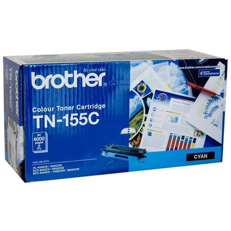 Brother Cyan High Yield Toner Cartridge (TN-155C)