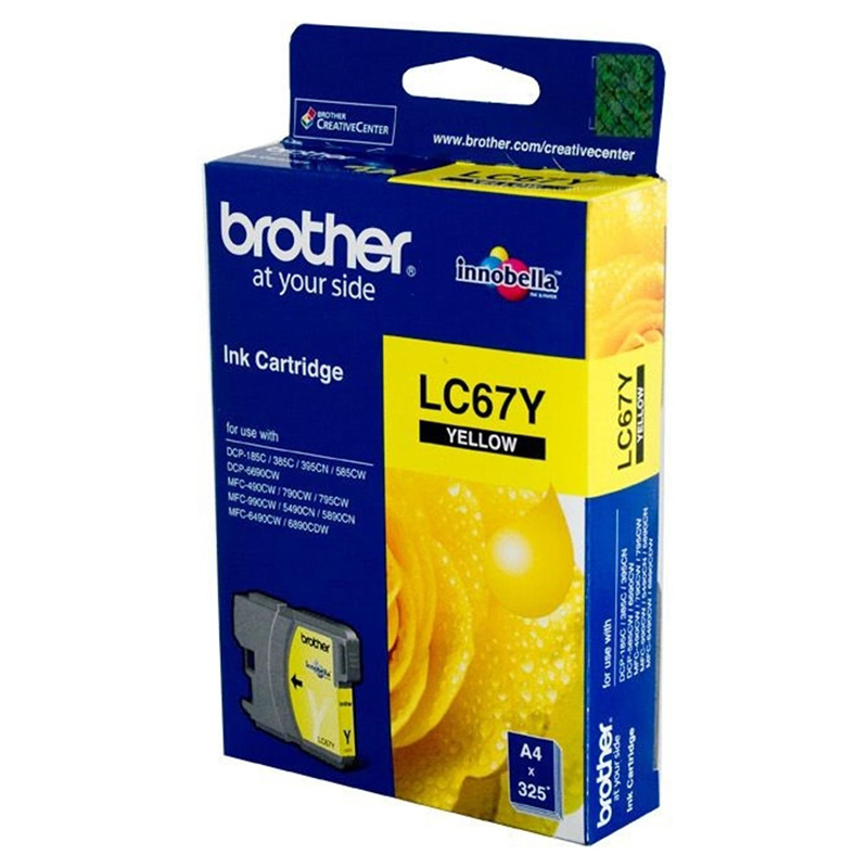 Brother Yellow Ink Cartridge (LC67Y)