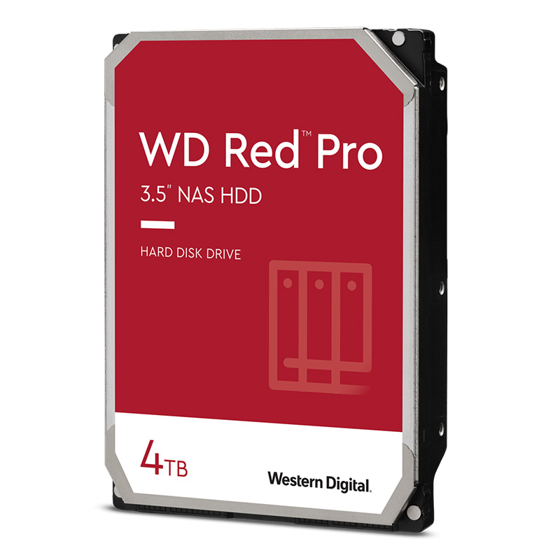 Western Digital 4TB Red Pro 3.5in 7200RPM NAS Hard Drive (WD4005FFBX)