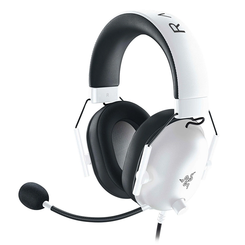 Razer BlackShark V2 X Wired Gaming Headset White (RZ04-03240700)