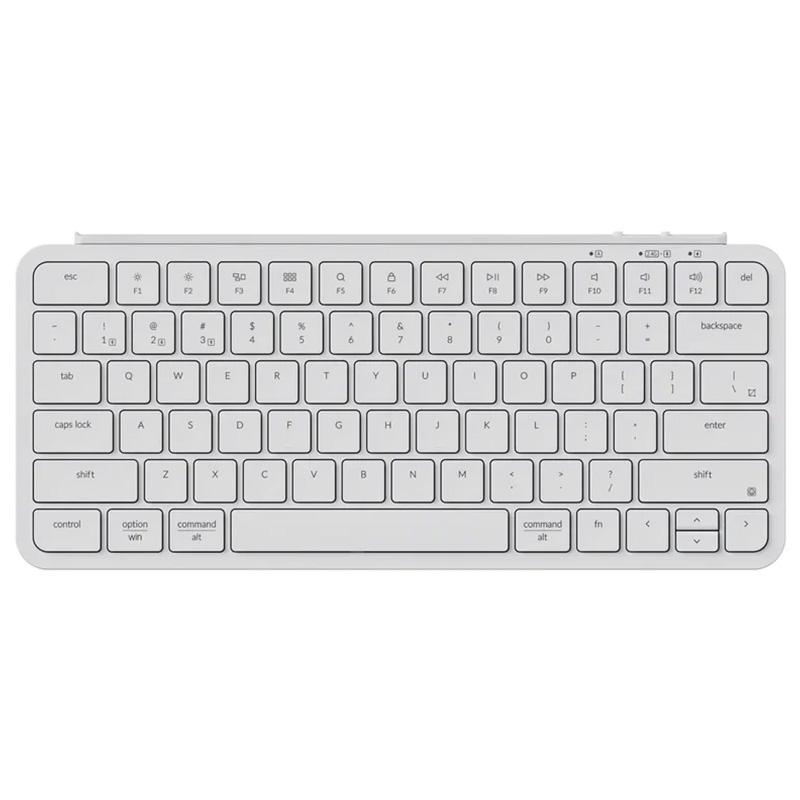 Keychron B1 Pro Ultra-Slim Lightweight Wireless Keyboard - Ivory White (KBKCB1PK8)