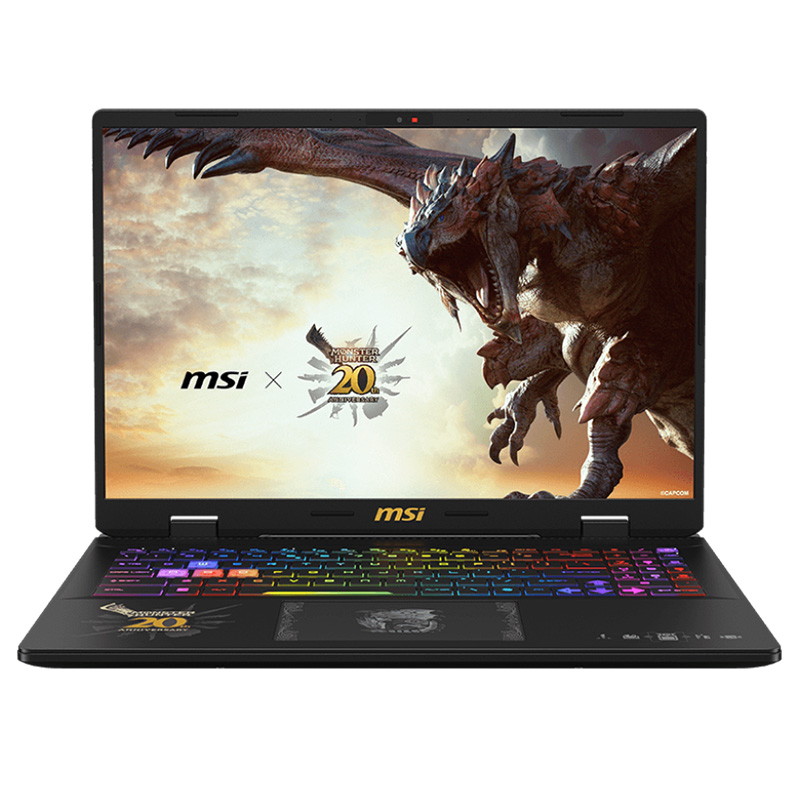 MSI Crosshair 16 HX Monster Hunter Edition D14VFKG 16in QHD 240Hz IPS i7-14700HX RTX 4060 2TB SSD 32GB RAM W11H Gaming Laptop (D14VFKG-297AU)