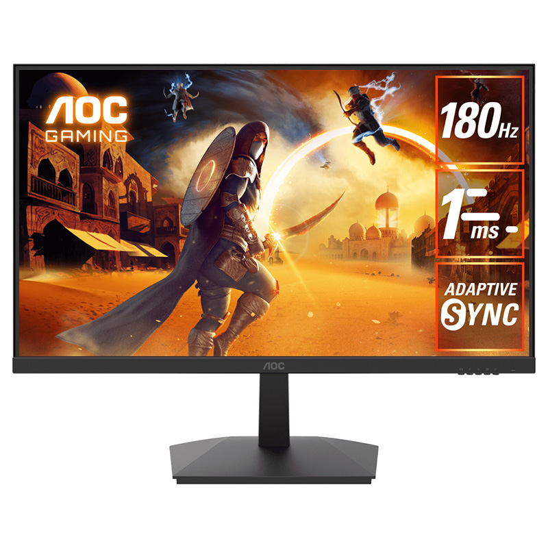 AOC 23.8in FHD VA 180Hz Adaptive-Sync Gaming Monitor (24G15N)