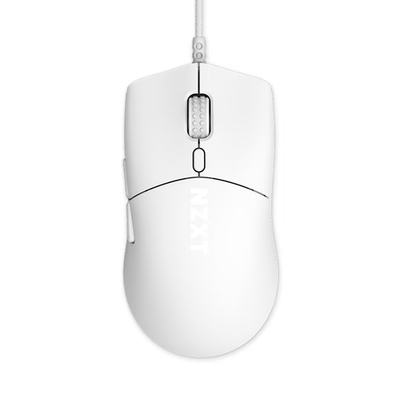 NZXT Lift 2 Symm Lightweight Symmetrical Wired Gaming Mouse - White (MS-001NW-04)