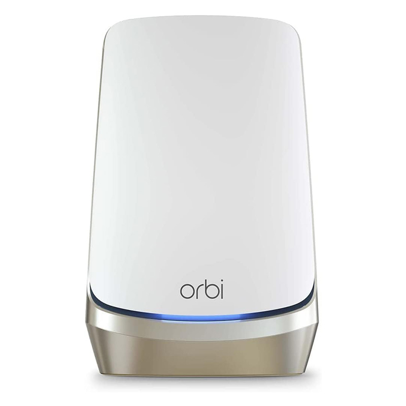 Netgear RBRE960 Orbi 960 Series Quad-Band 10.8Gbps WiFi 6E Mesh Router - White (RBRE960-100APS)