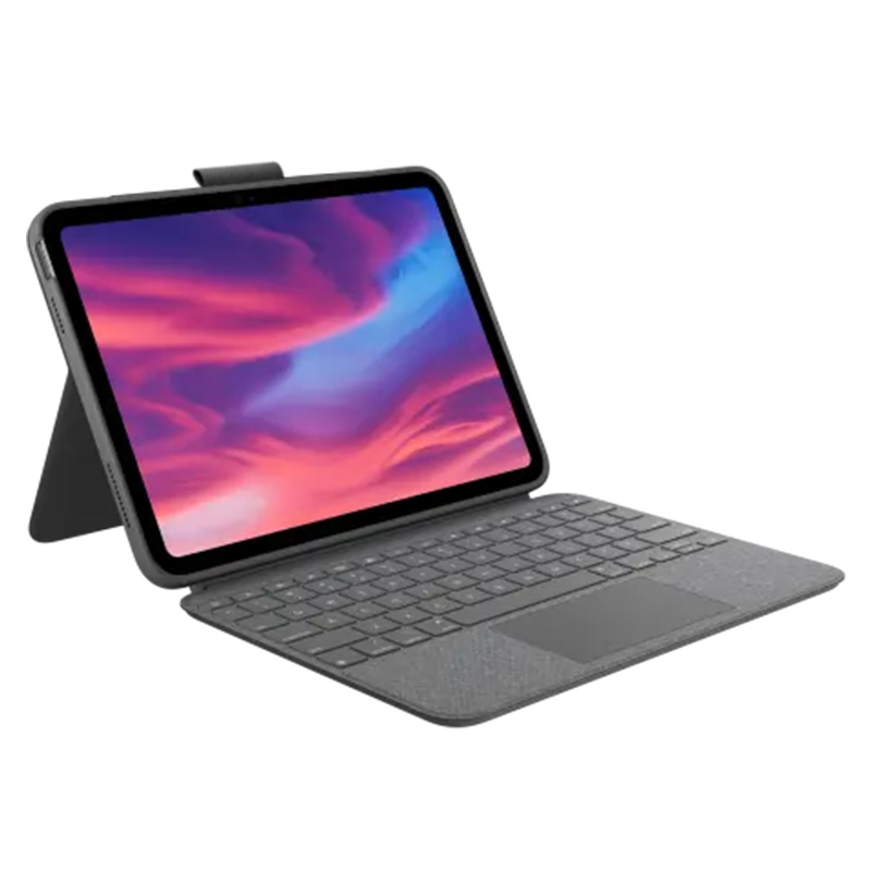 Logitech Combo Touch Detachable Backlit Keyboard Case with Trackpad and Smart Connector for iPad 10th Gen (920-011434)