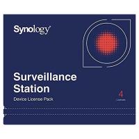 Synology Camera License Pack For Synology NAS - 4 Additional Licenses (license PK (4))