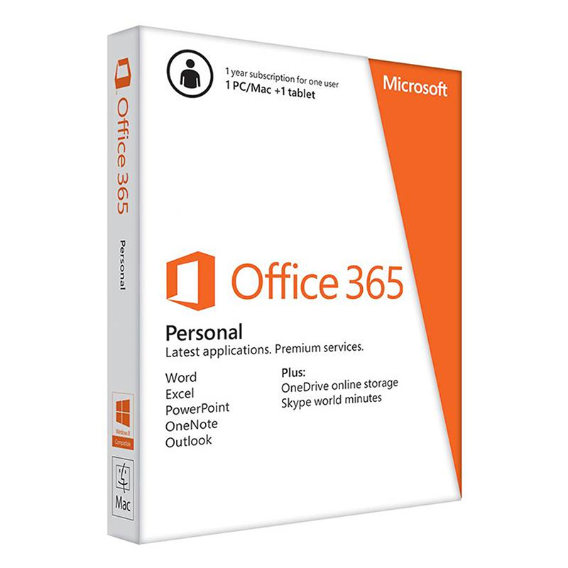 Microsoft Office 365 Personal Digital License for 1 PC ESD - 1 Year (QQ2-00013)