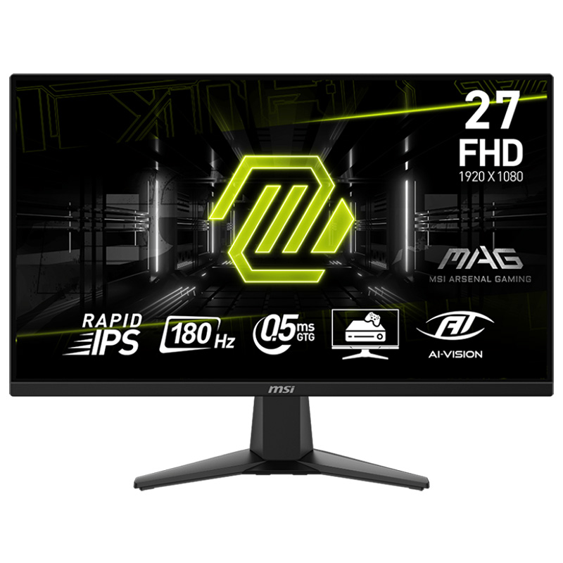 MSI MAG 27in FHD Rapid IPS 180Hz Adaptive-Sync Gaming Monitor (MAG 275F)