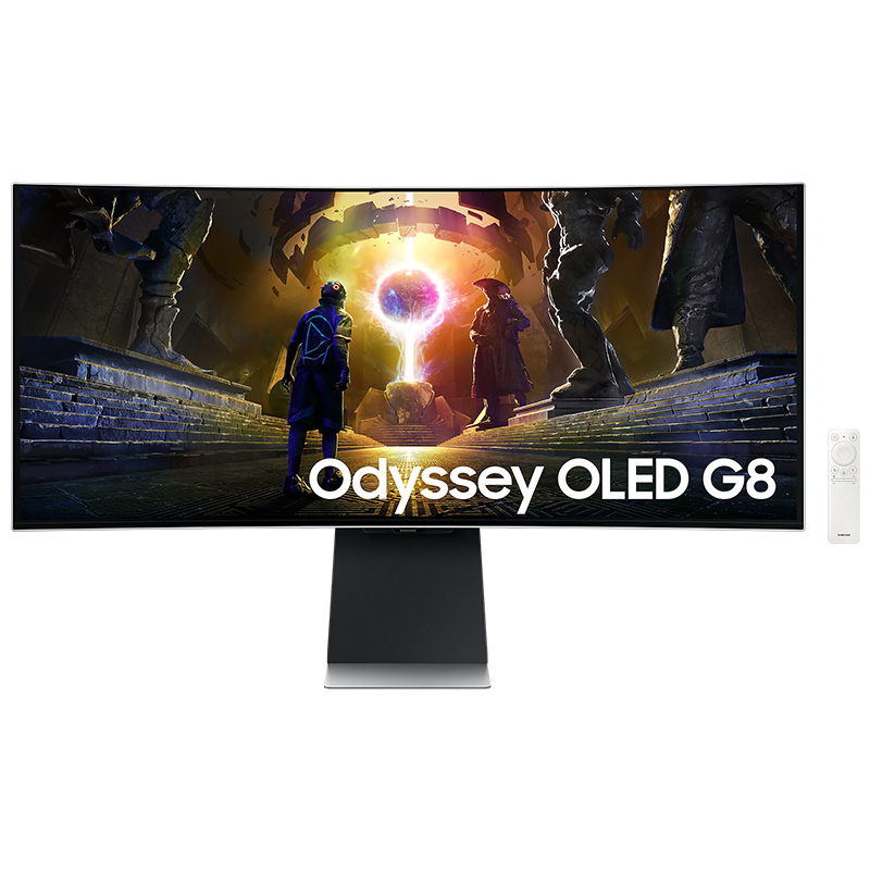 Samsung Odyssey 34in WQHD OLED 175Hz G-Sync Curved Gaming Monitor (LS34DG850SEXXY)