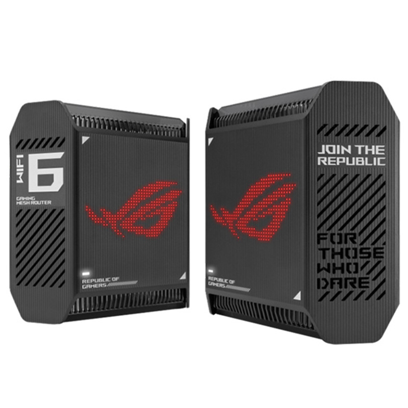 Asus ROG Rapture GT6 AX10000 Tri-Band Wi-Fi 6 Black Gaming Mesh System - 2 Pack (GT6 (B-2-PK))