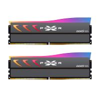 SP Silicon Power XPOWER STORM RGB DDR5 32GB(2x16GB) 6400MHz Gaming Memory Supports Intel XMP/AMD EXPO CL32 UDIMM Desktop PC Computer RAM Memory, Gray