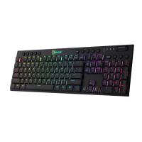 Redragon K618 PRO 3-Mode Wireless RGB Mechanical Keyboard, BT/2.4Ghz/Wired Low Profile Win/Mac Gaming Keyboard,Tactile Blue Switch