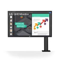 LG 27in QHD IPS Ergo IPS Monitor with USB Type C (27QN880-B)