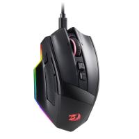 Redragon M813 Wired RGB 4D Dual Mode Scroll Wheel Gaming Mouse Max 16,000DPI High Precision Sensor 3333 7 Macro Buttons Optical Ergonomic Gamer Mouse