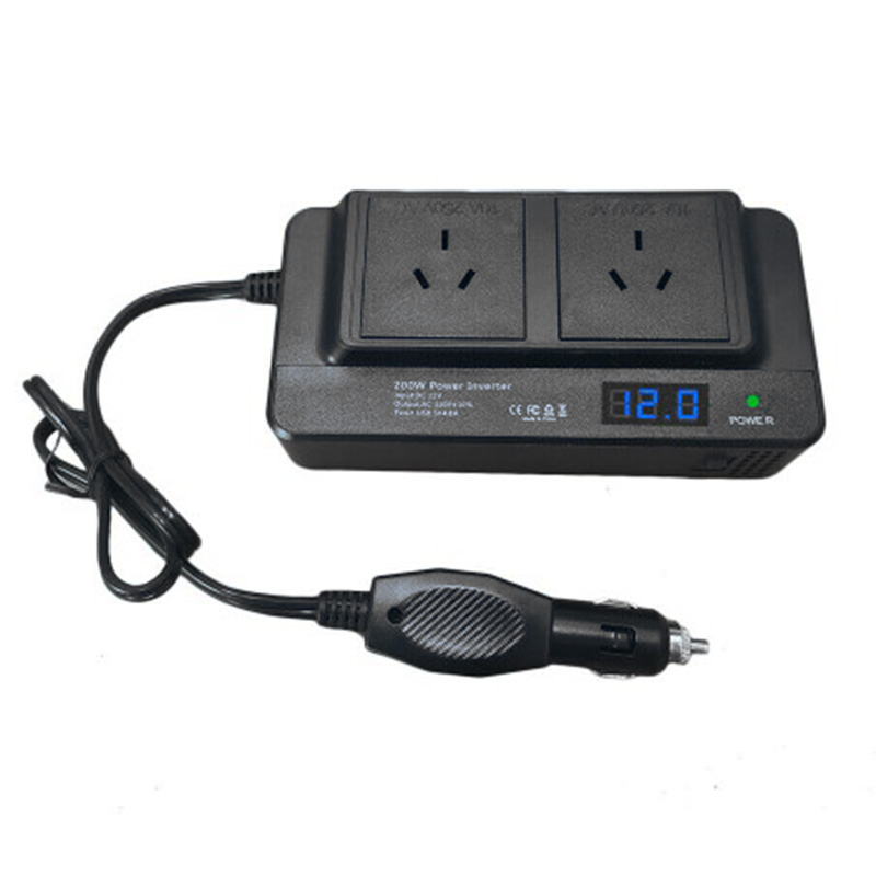 Generic Car Inverter 200w 4 x USB Port 8300 (CH-INV200-8300)